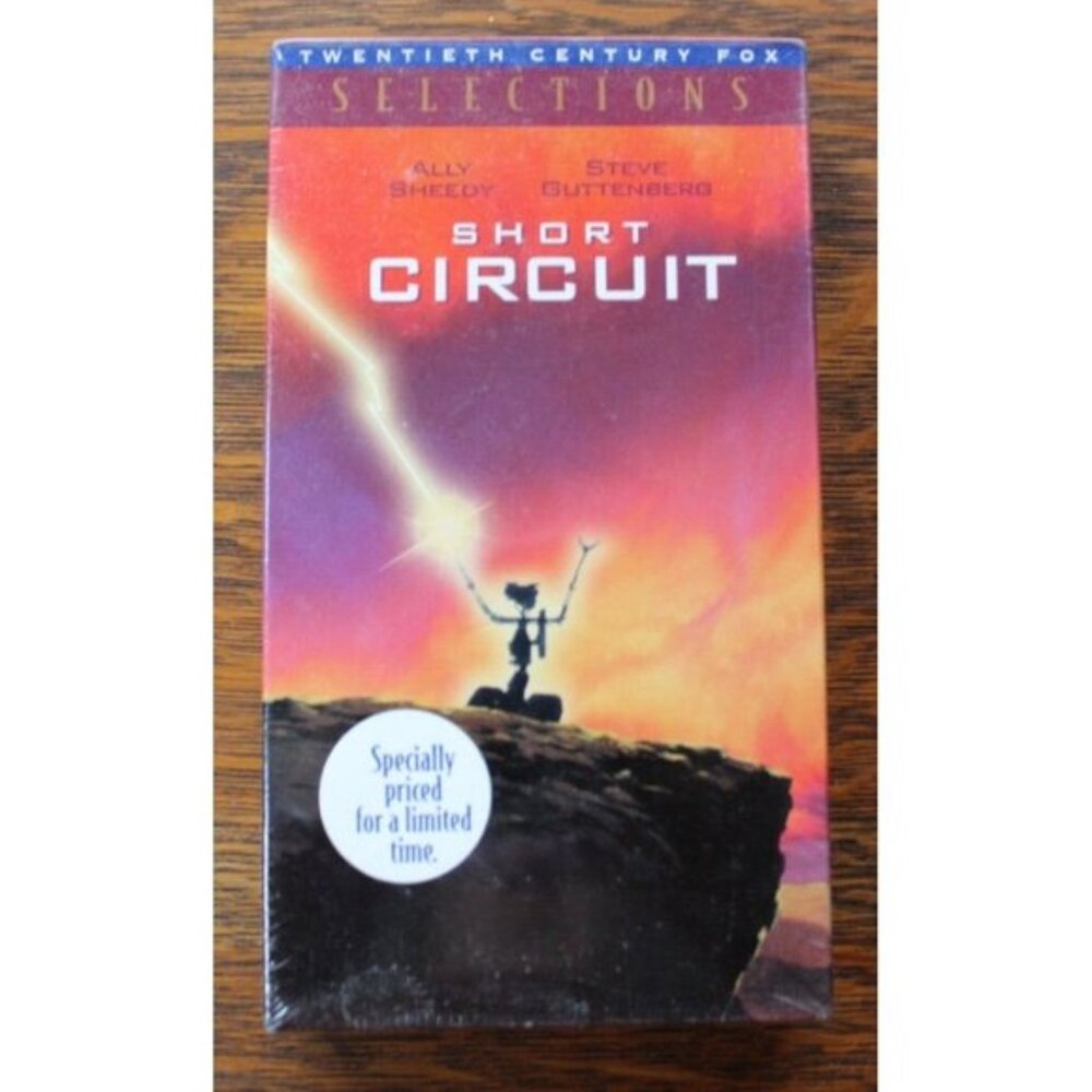 Short Circuit VHS 1986 Ally Sheedy Steve Guttenberg NEW SEALED